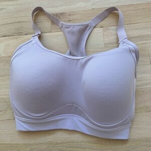 Lavender gym shark sports bra